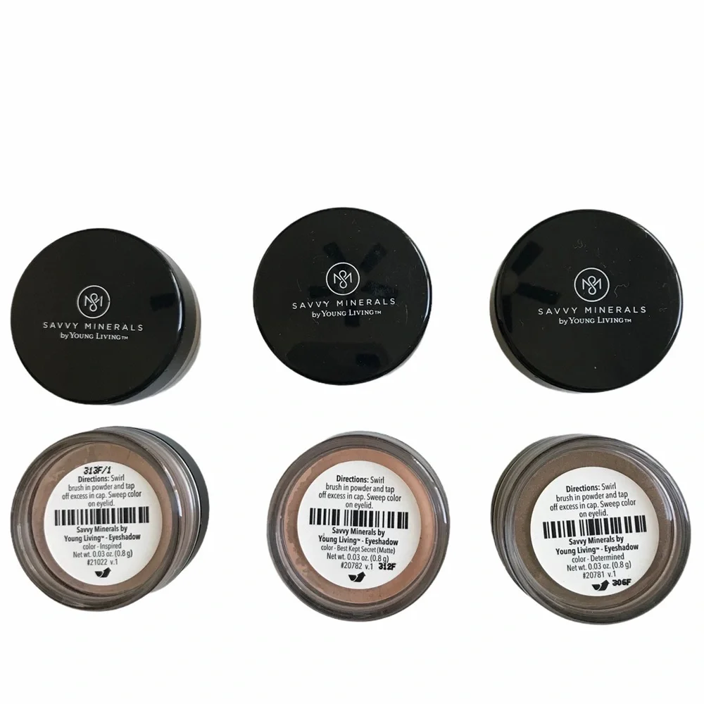 Savvy Mineral Eyeshadow Inspire Best Kept‎ Secret Determine Lot of 3 Eye …